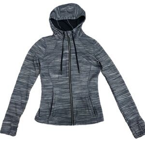 Lululemon Define Gray Hooded Jacket
